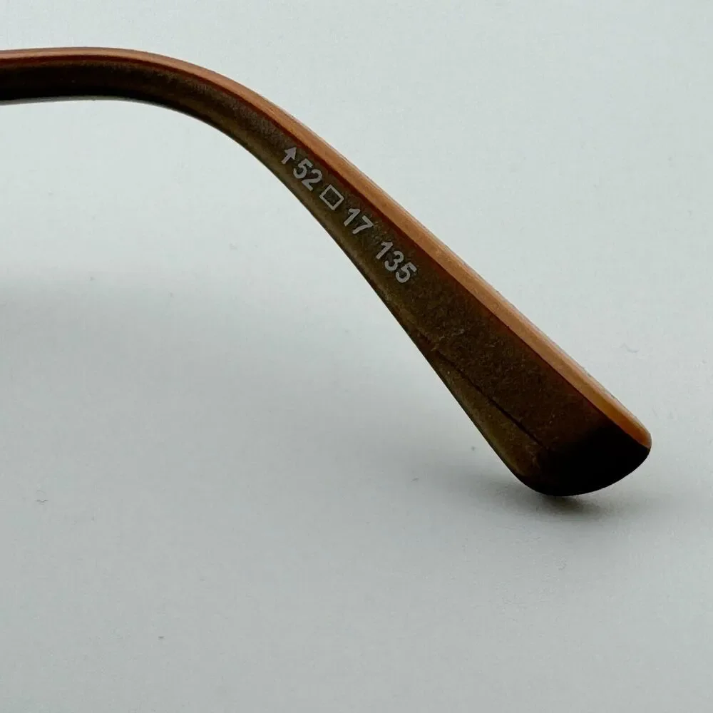 Etnia Barcelona Gray‎ Pink Half Rim Eyeglasses Passau BZPK 52 17 135 H13195